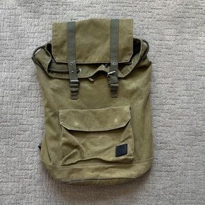 Vans Khaki Canvas Backpack
